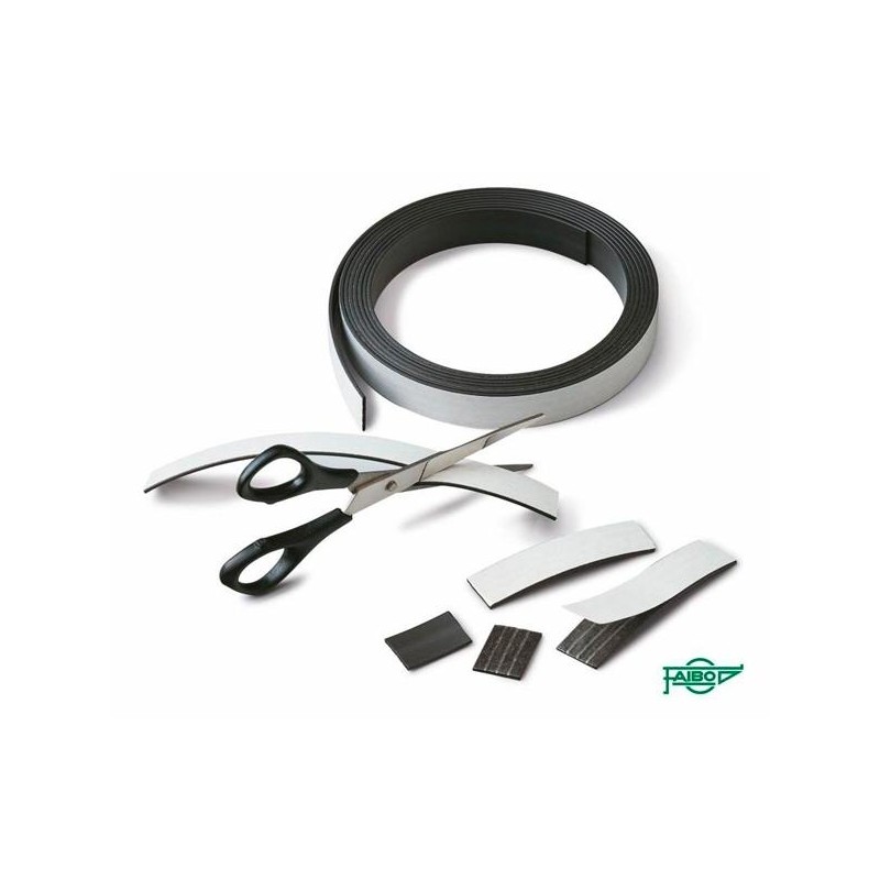 FAIBO BANDAS MAGNÉTICAS ADHESIVAS 3000X20X1,5 MM