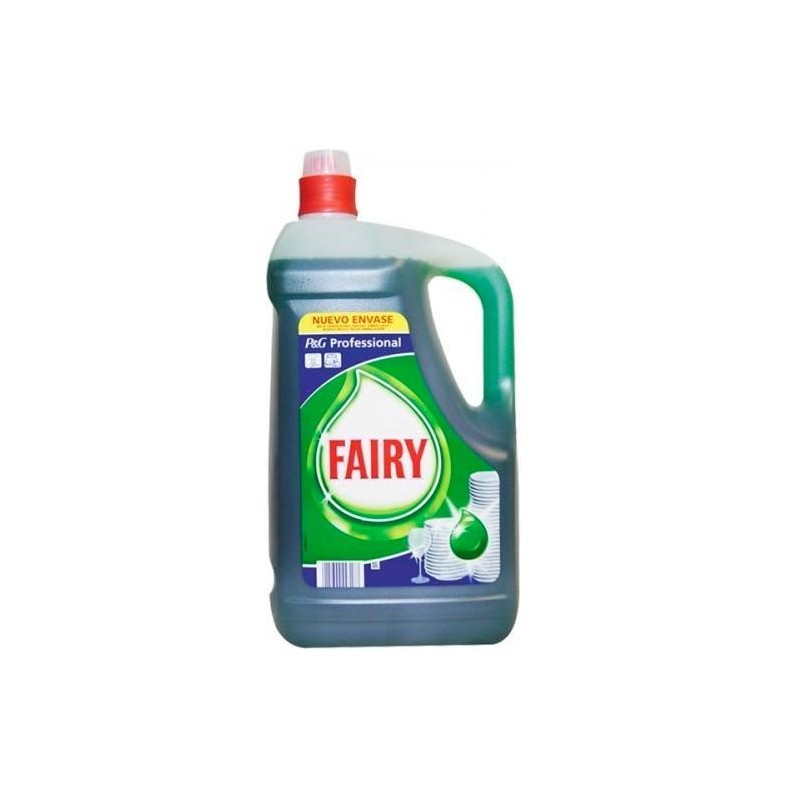 FAIRY LAVAVAJILLAS PROFESIONAL CONCENTRADO LÍQUIDO USO MANUAL GARRAFA 5L