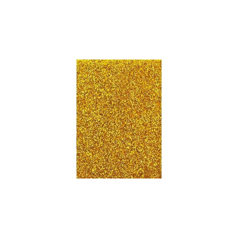 FAMA GOMA EVA 50X70CM GROSOR 2MM GLITTER ORO