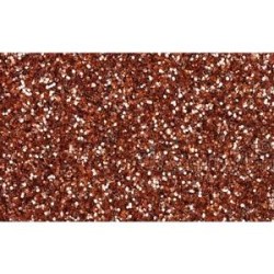 FAMA GOMA EVA 50X70CM GROSOR 2MM GLITTER CASTAÑO PACK 10 UD
