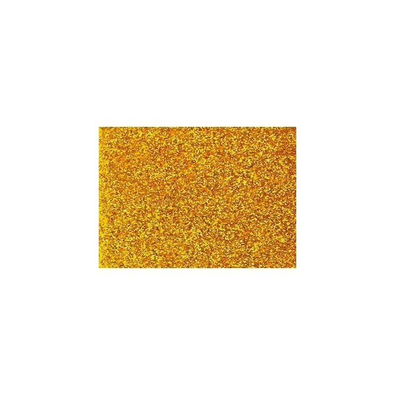 FAMA GOMA EVA 20X30CM GROSOR 2MM GLITTER ORO
