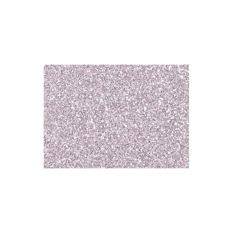 FAMA GOMA EVA 20X30CM GROSOR 2MM GLITTER PLATA