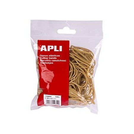 APLI GOMA ELÁSTICA MARRÓN CAUCHO 80X2MM 1KG