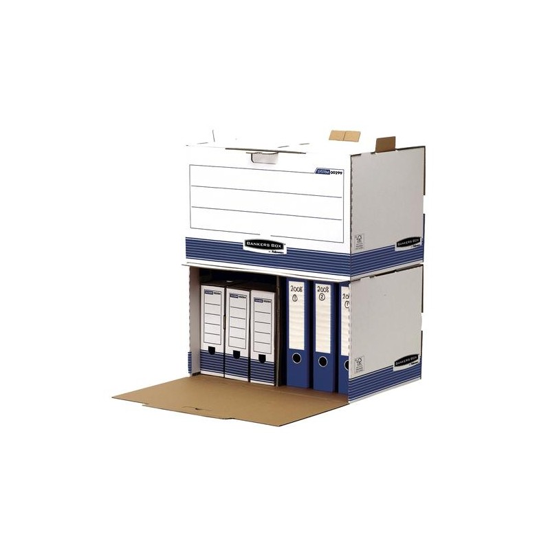 FELLOWES CONTENEDOR DE ARCHIVOS ACCESO FRONTAL SYSTEM AZUL