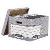 FELLOWES CONTENEDOR DE ARCHIVOS FOLIO SYSTEM GRIS