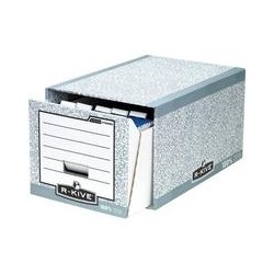 FELLOWES CAJÓN ARCHIVADOR 310X390X568MM CARTÓN RECICLADO GRIS