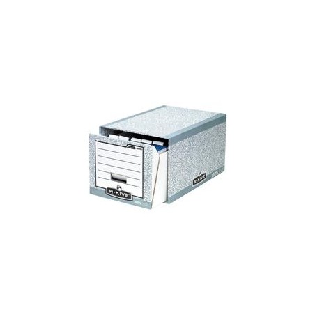 FELLOWES CAJÓN ARCHIVADOR 310X390X568MM CARTÓN RECICLADO GRIS