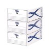 FELLOWES CAJÓN ARCHIVADOR BASIC 279X135X362MM CARTÓN RECICLADO BLANCO -PACK 5-
