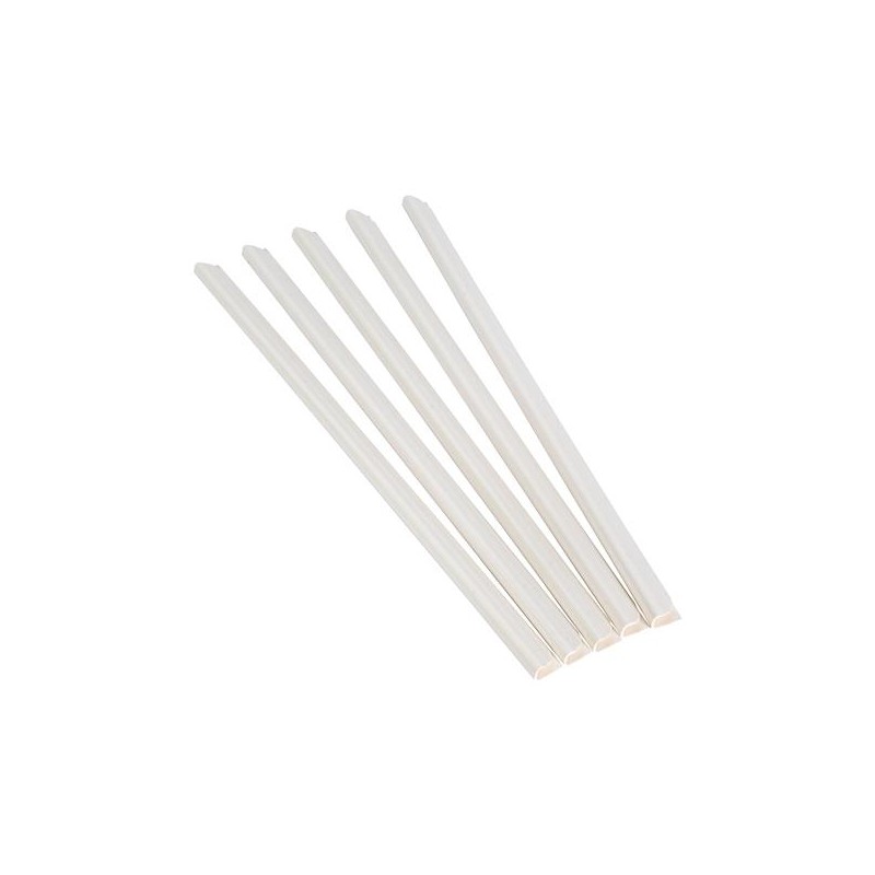 FELLOWES LOMERA PARA ENCUADERNACION MANUAL A4 6MM BLANCO -PACK 50U-