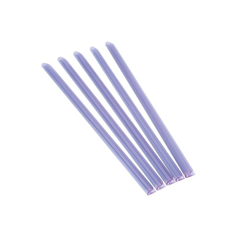 FELLOWES LOMERA PARA ENCUADERNACION MANUAL A4 6MM TRANSPARENTE -PACK 50U-