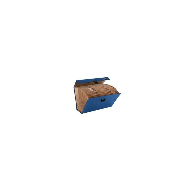FELLOWES MALETÍN CLASIFICADOR ACORDEÓN AZUL