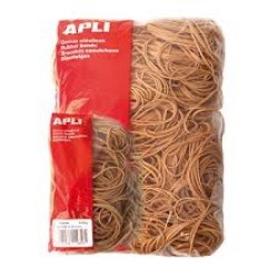 APLI GOMA ELÁSTICA MARRÓN CAUCHO 200X3MM 1KG