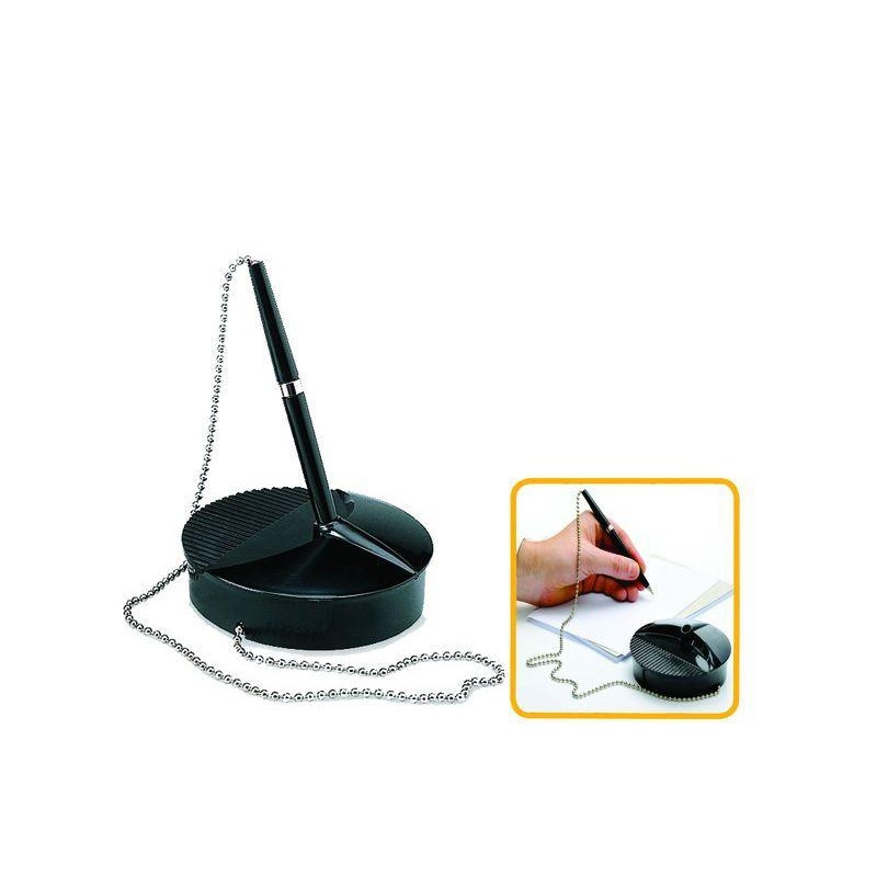 FELLOWES BOLÍGRAFO CON PEANA NEGRO