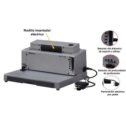 FELLOWES ENCUADERNADORA ELÉCTRICA METAL E200R -A4