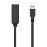 AISENS CABLE EXTENSIÓN USB 3.0 PROLONGADOR CON AMPLIFICADOR, TIPO A MACHO A TIPO A HEMBRA, 15 METROS