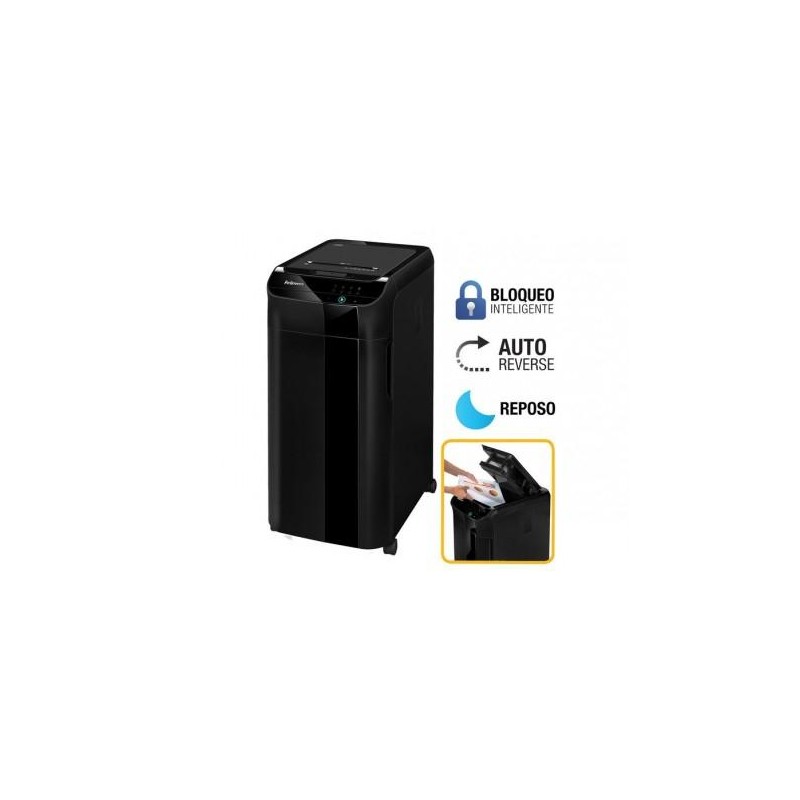 FELLOWES DESTRUCTORA AUTOMÁTICA AUTO-MAX 350C CORTE EN PARTICULAS (ENTREGA 48 HORAS DESDE FABRICANTE)