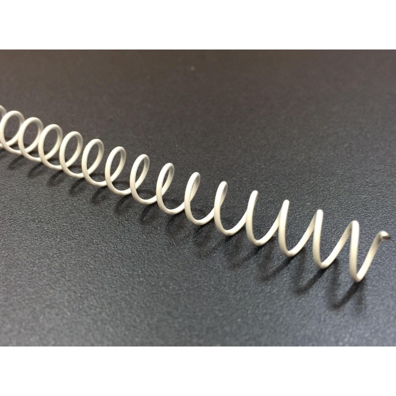 FELLOWES PACK DE 25 ESPIRALES METÁLICAS BLANCAS 36 MM