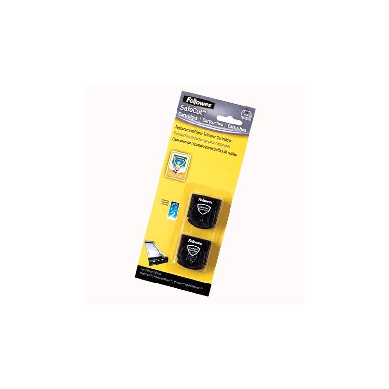 FELLOWES CUCHILLAS CORTE RECTO PARA CIZALLA PACK 2 UD