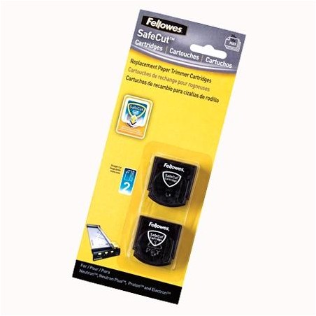 FELLOWES CUCHILLAS CORTE RECTO PARA CIZALLA PACK 2 UD