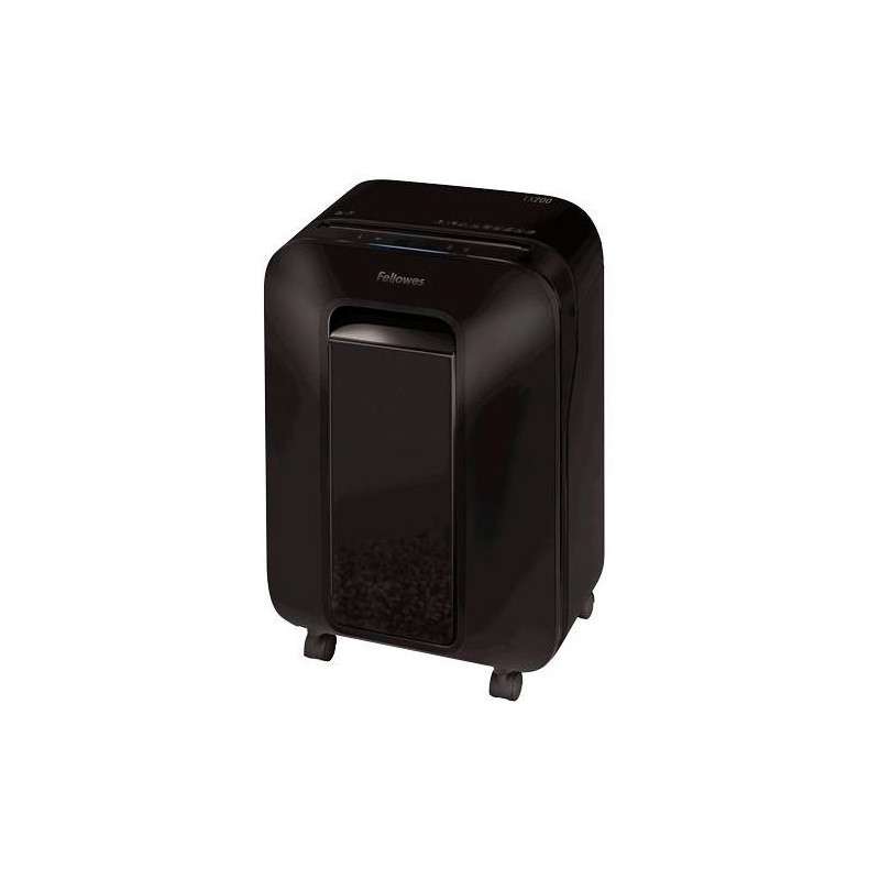 FELLOWES DESTRUCTORA MANUAL LX200 MINICORTE 4X12MM ANTIATASCO NEGRO