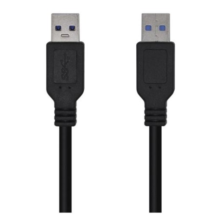 AISENS CABLE USB 3.0 TIPO A/M - A/M NEGRO 1,0M