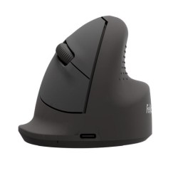 FELLOWES RATÓN ERGONÓMICO VERTICAL BREYTA MEDIANO DIESTRO INALÁMBRICO 800/1600DPI NEGRO