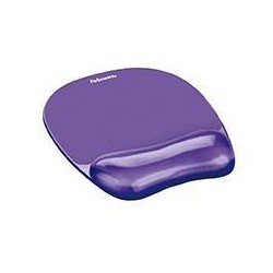 FELLOWES ALFOMBRILLA Y REPOSAMUÑECAS GEL VIOLETA