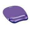 FELLOWES ALFOMBRILLA Y REPOSAMUÑECAS GEL VIOLETA