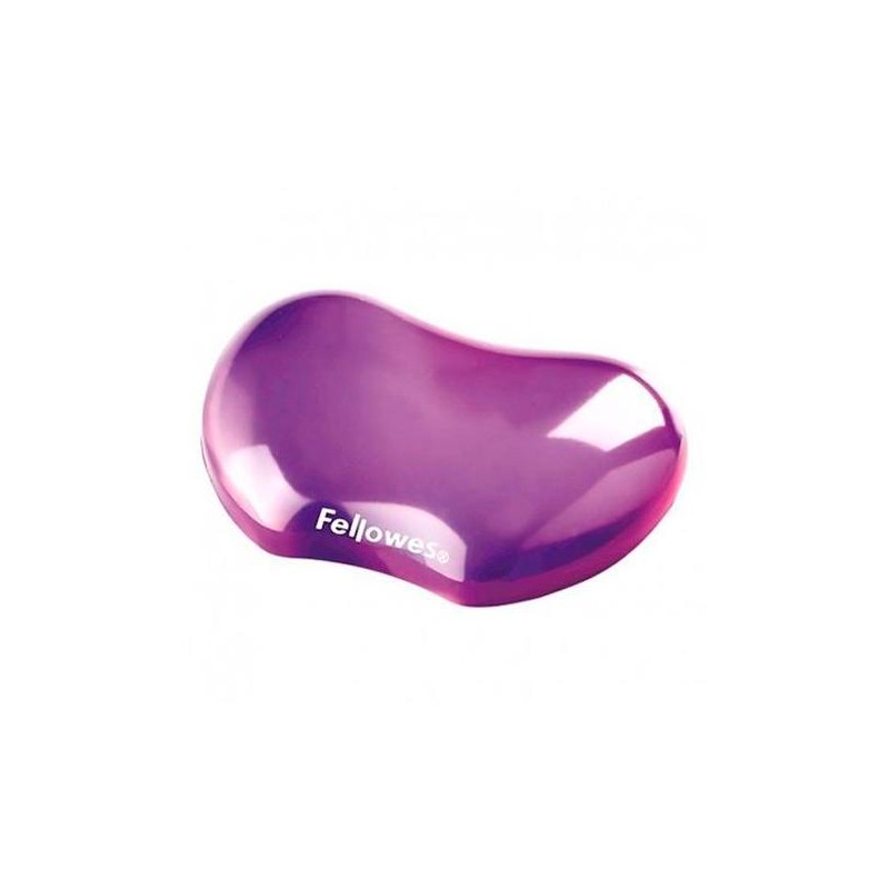 FELLOWES REPOSAMUÑECAS GEL FLEXIBLE CRYSTAL VIOLETA