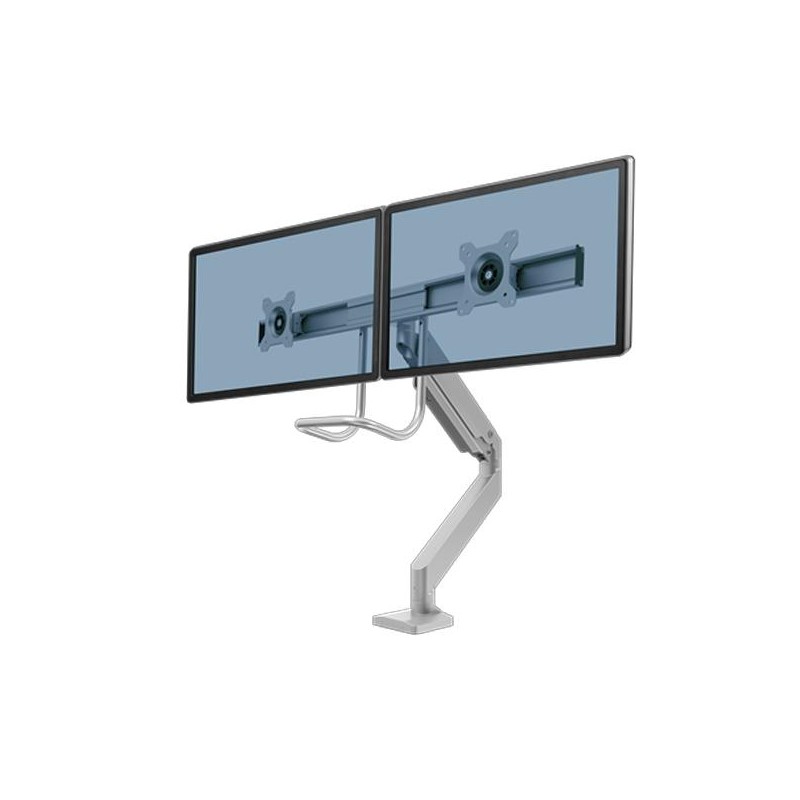 FELLOWES BRAZO PLATA PARA MONITOR DOBLE EPPA TM C/ TRAVESAÑO