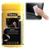 FELLOWES DISPENSADOR 100 TOALLITAS PREHUMEDECIDAS LIMPIADORAS DE PANTALLA