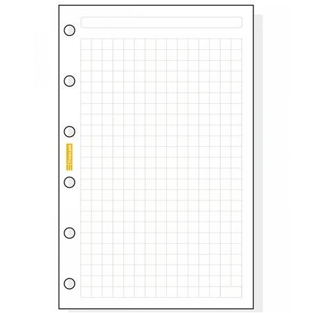 FINOCAM RECAMBIO AGENDA DE ANILLAS CLASSIC C240 602-73X114MM 50H CUADRÍCULA