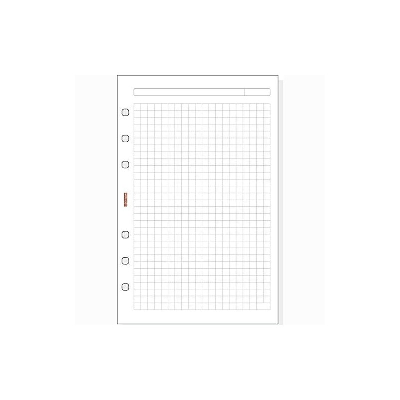 FINOCAM RECAMBIO AGENDA DE ANILLAS OPEN R540 500-117X181MM 50H CUADRÍCULA