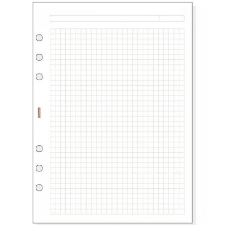 FINOCAM RECAMBIO AGENDA ANILLAS OPEN R1040 1000-155X215MM 50H CUADRÍCULA