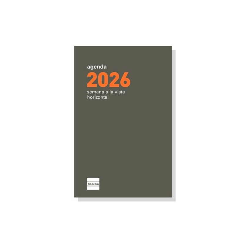 FINOCAM RECAMBIO AGENDA ANUAL PLANA P394 PL3-82X127MM SVH 2026