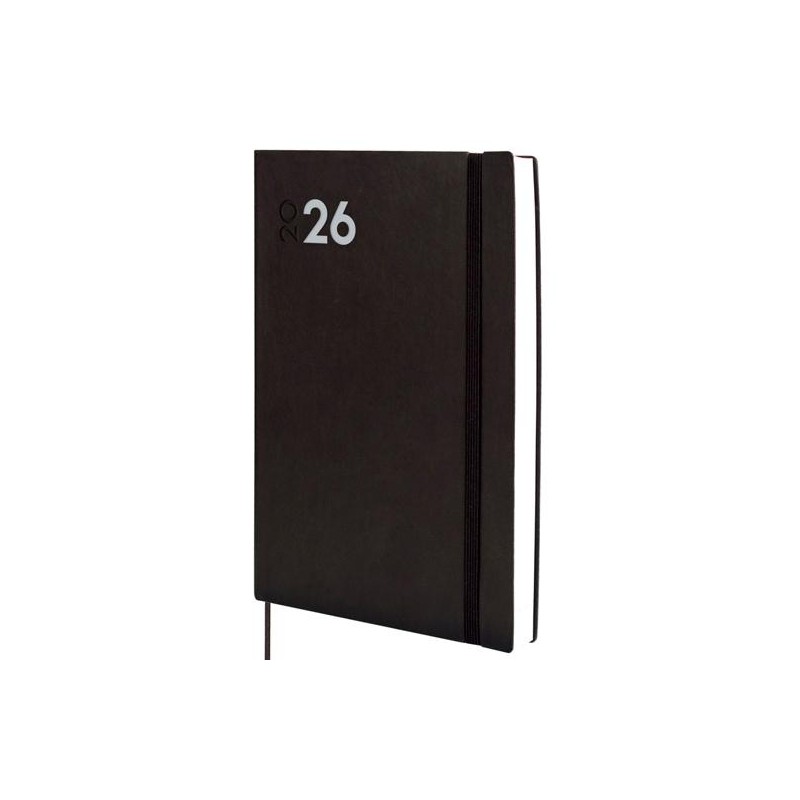 FINOCAM AGENDA DYNAMIC MARA Y11-165X240MM 1DP TAPA BLANDA NEGRO 2026