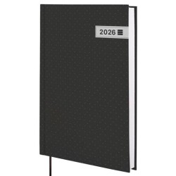 FINOCAM AGENDA DYNAMIC PORTO Y10-140X204MM 1DP TAPA DURA NEGRO 2026