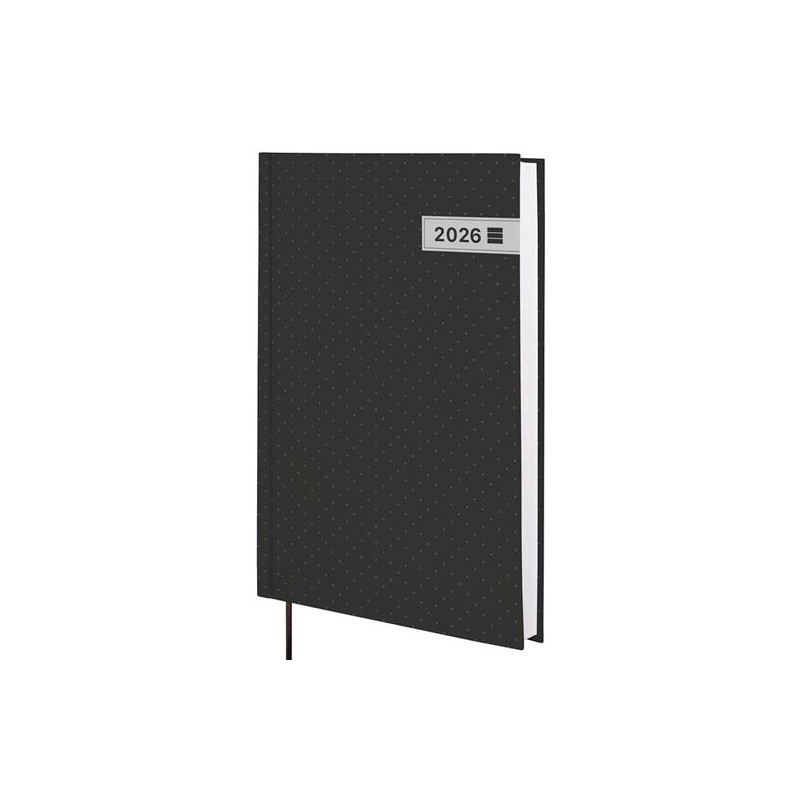 FINOCAM AGENDA DYNAMIC PORTO Y10-140X204MM 1DP TAPA DURA NEGRO 2026