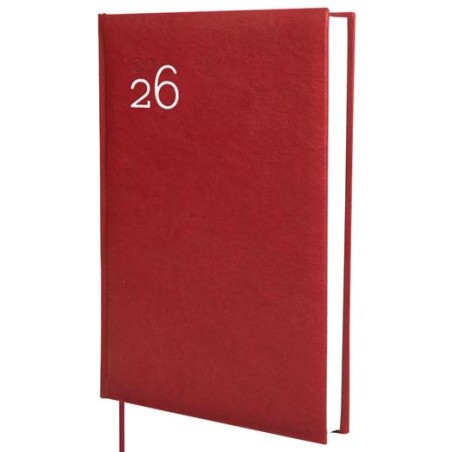 FINOCAM AGENDA DYNAMIC MILANO Y11-165X240MM 1DP TAPA DURA BURDEOS 2026