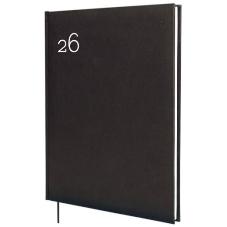 FINOCAM AGENDA DYNAMIC MILANO Y12-210X270MM SVV TAPA DURA NEGRO 2026