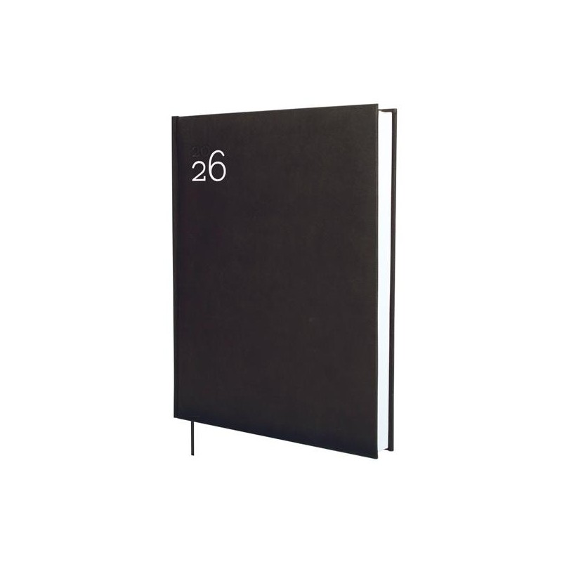 FINOCAM AGENDA DYNAMIC MILANO Y12-210X270MM 1DP TAPA DURA NEGRO 2026