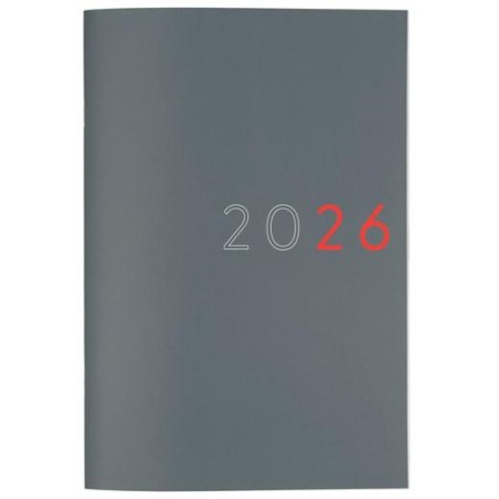 FINOCAM PLANIFICADOR AGENDA Y11-165X240MM MES VISTA GRIS 2026 INTERNACIONAL