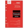 FINOCAM RECAMBIO ANUAL AGENDA DE ANILLAS OPEN R599 500-117X181MM SVV 2026