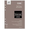 FINOCAM RECAMBIO ANUAL AGENDA DE ANILLAS OPEN R1098 1000-155X215MM 1DP 2026