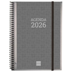 FINOCAM AGENDA ESPIRAL PERSONALIZABLE E10-155X212MM SVV TAPA PP 2026