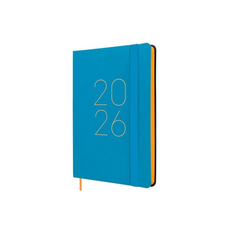 FINOCAM AGENDA FLEXI LISA F4-118X168MM SVH TAPA BLANDA AZUL 2026