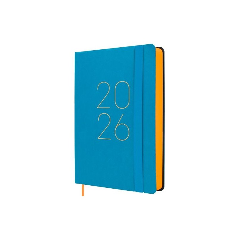 FINOCAM AGENDA FLEXI LISA F4-118X168MM 1DP TAPA BLANDA AZUL 2026