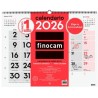 FINOCAM CALENDARIO DE PARED MIXTO XL-540X420MM MV NEUTRO 2026