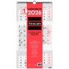 FINOCAM CALENDARIO DE PARED PARA ESCRIBIR M-236X430MM 3MV NEUTRO 2026