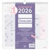 FINOCAM CALENDARIO DE PARED PARA ESCRIBIR 30X30-300X300MM MV CHIC MORADO 2026